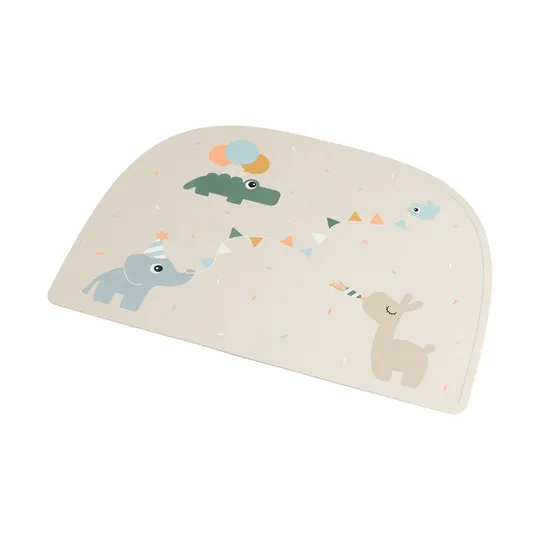 Done By Deer Celebration Siliconen Placemat - Sand