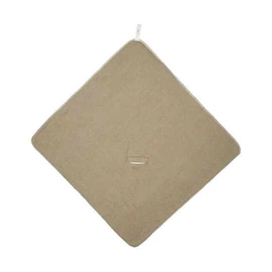 Koeka Wikkelcape Teddy - Montreal - Moss 100x100 cm