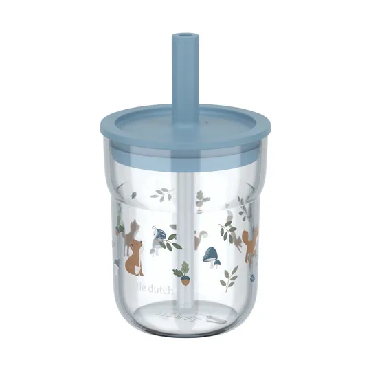 Mepal Kinderglas mit Strohhalm Mio - 250 ml