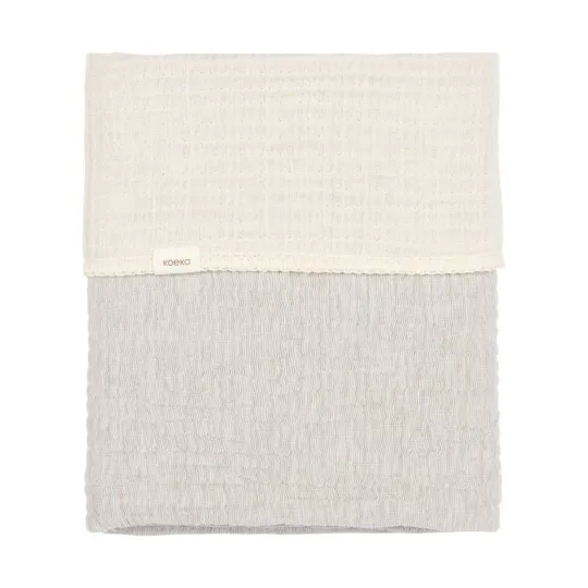 Koeka Babydecke - Rivoli - Stone - 75 x 100 cm