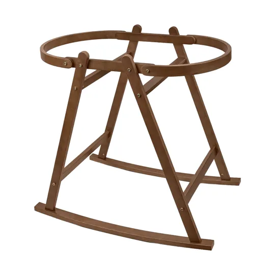 Moonboon Moseskorb mit Ständer – Gehäkelt – Natur – Einheitsgröße