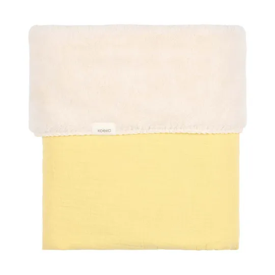 Koeka Babydecke Teddy - Faro - 75 x 100 cm - Honey