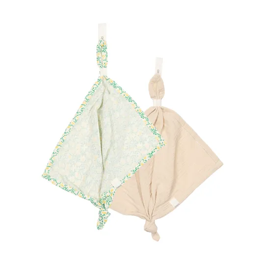 Koeka Meadow Speendoekje - 2 Stuks - Off White 