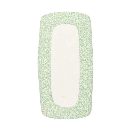 Koeka Spannbettlaken Babybett - Meadow - 60 x 120 cm - Off White