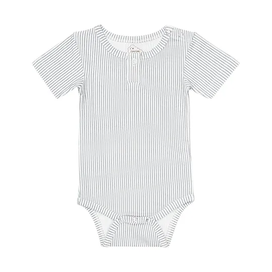 Cam Cam Copenhagen Kurzarm Body Elliot - Classic Stripes Blue