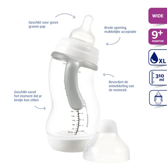 Difrax Papfles XL Transparant 310 ml