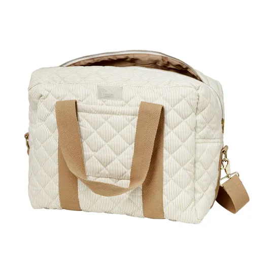 Cam Cam Copenhagen Wickeltasche – Classic Stripes Camel – Large