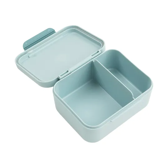 Done By Deer Lunchbox met Snackprikkers - Tiny Farm - Blue