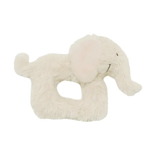 Happy Horse Olifant Rammelaar - Ezzy Rattle - 12 cm - Ivory