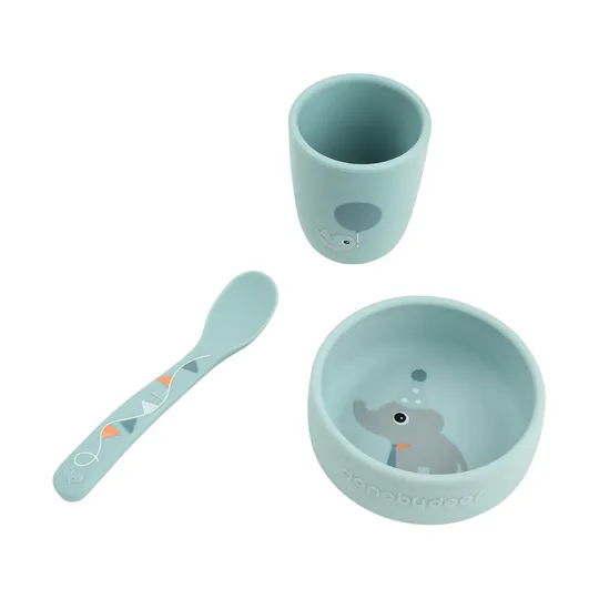 Done By Deer Celebration Stick&Stay Eerste Maaltijd Set