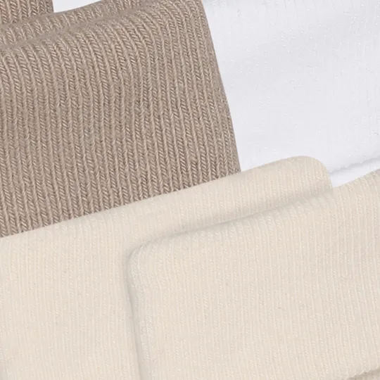 Noppies Babysokjes - Maat 3-6M - Oatmeal