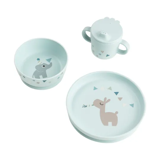 Done By Deer Celebration Foodie Dinerset Met Zuignap