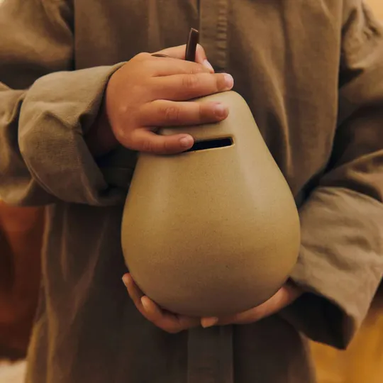 Ferm Living Spaarpot - Pear - Cashmere