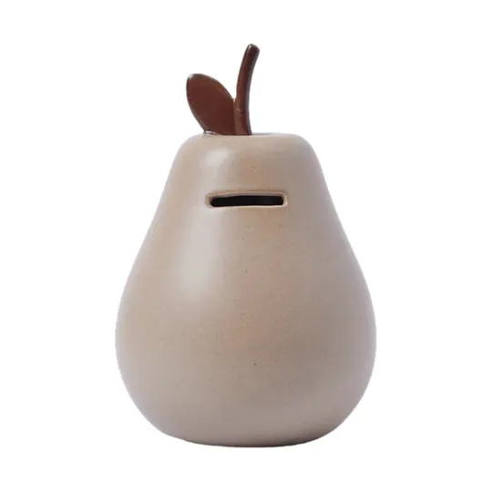 Ferm Living Spaarpot - Pear - Cashmere