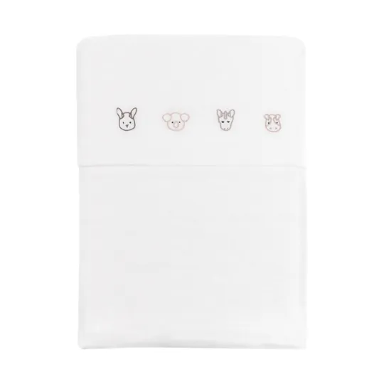 Bamboom Laken 110x140 - Animal Friends