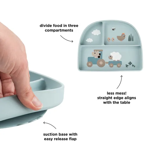 Done By Deer Tiny Farm Stick&Stay Compartiment Bord