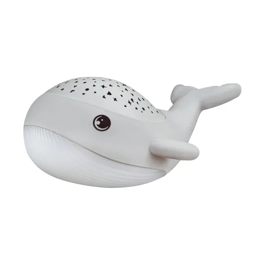 USB-Nachtlicht Sternenhimmel Willy Whale 16 cm