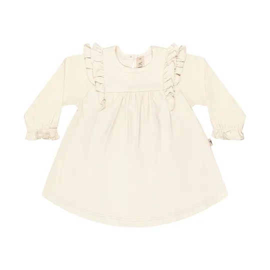 UAUA Angel Wings Kleid Lange Ärmel - Crema