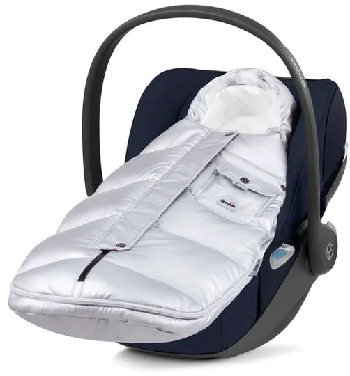 Cybex Platinum Winterfußsack Mini - Arctic Silver / Silver