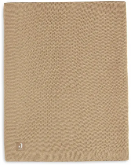 Jollein Babydecke - Basic Knit - 75x100 cm - Biscuit