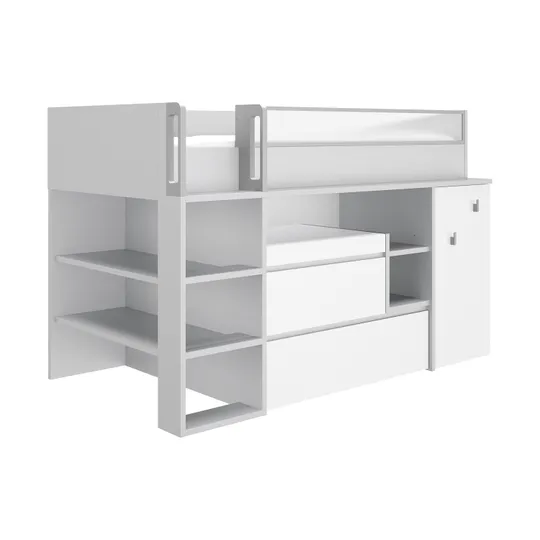 Gautier Ultrakompaktes Hochbett - Dimix - 90 x 200 cm