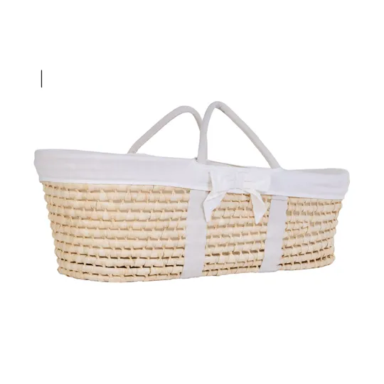 Childhome Moses Mand + Handvaten + Matras - Ecru 