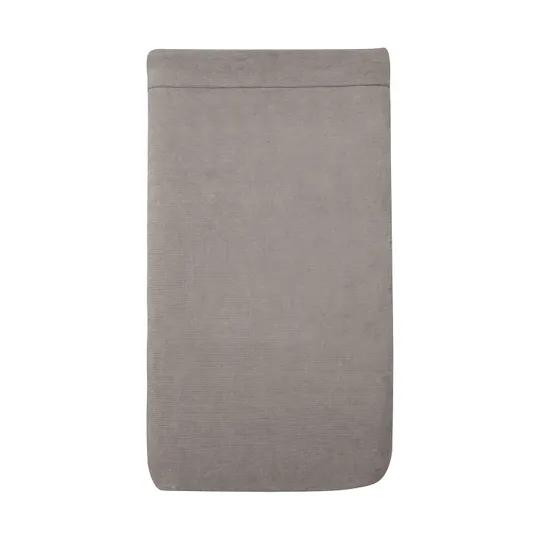 Witlof for Kids Velvet Rib Tuck-Inn Babydecke - 40 x 80 cm - Warm Grey