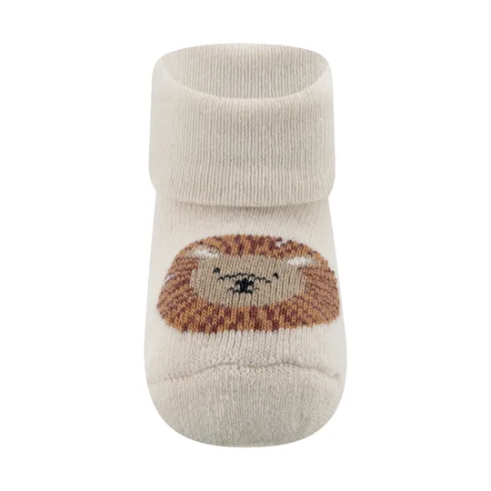 Ewers Löwe Babysocken - 3-Pack - One Size