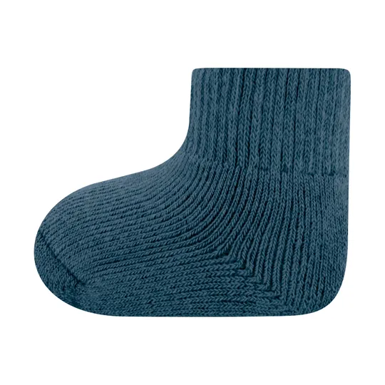 Ewers Uni Babysocken - 3-Pack - One Size - Blau/Grau