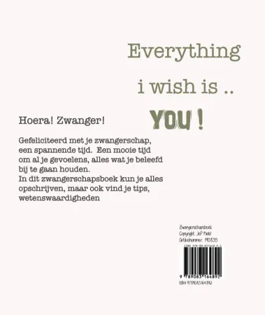 JEP! Kids Zwangerschapsboek 