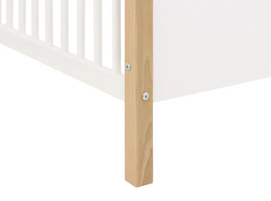 Bopita Babybett - Homy - Weiß/Natur