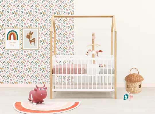 Bopita Babybett - Homy - Weiß/Natur