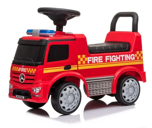 Puck Rutschauto - Mercedes Feuerwehrauto - Rot