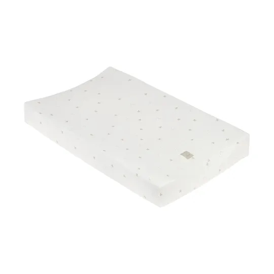 Nanami Wickelunterlagenbezug - Musselin - Bird - Off White