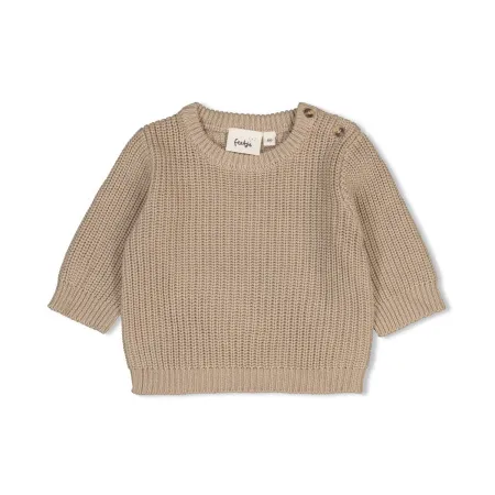 Feetje Sweater - The Magic Is In You - Taupe