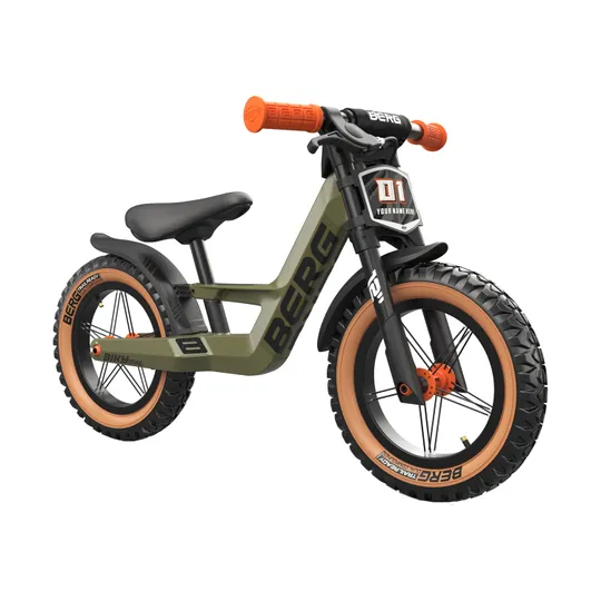 BERG Biky Trail Laufrad Mit Handbremse - Green