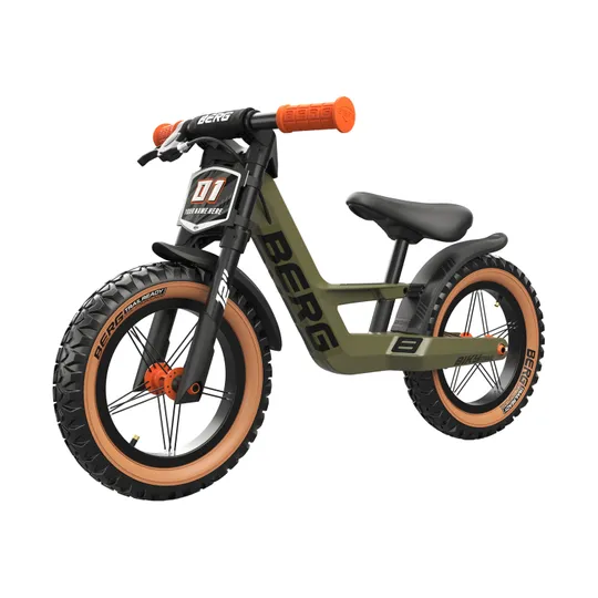 BERG Biky Trail Laufrad Mit Handbremse - Green