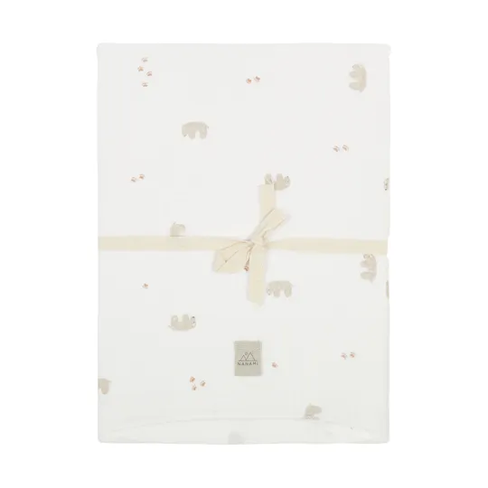 Nanami Bettlaken - Polarbear - Off White