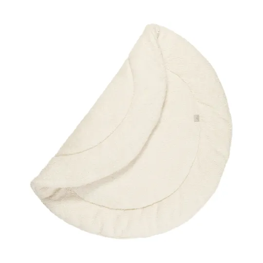 Nanami Speelkleed / Boxkleed Rond 96 cm - Wave Bio Katoen + Teddy Katoen