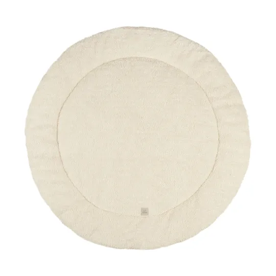 Nanami Speelkleed / Boxkleed Rond 96 cm - Wave Bio Katoen + Teddy Katoen