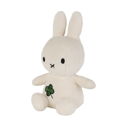 Bon Ton Toys Knuffel - Miffy Four Leaf Clover - Offwhite - 18 cm