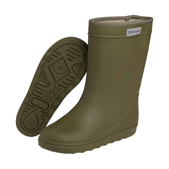 EnFant Regenlaarzen - Solid - Ivy Green