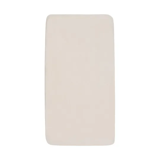 Jollein Spannbettlaken - Jersey - 2 Stück- 70/75×140/150 cm - Wild Rose Ivory