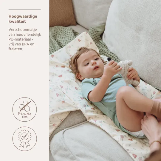 Meyco Wickelunterlage - Flower - Multicolour