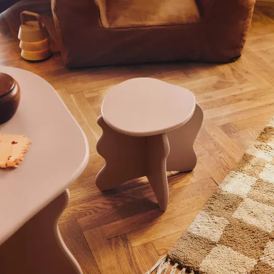 Ferm Living Krukje - Slope Stool - Rose