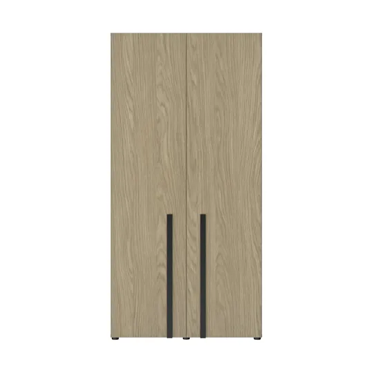 Gami Nael Kleiderschrank - Rookwood Eiche - 2-Türig