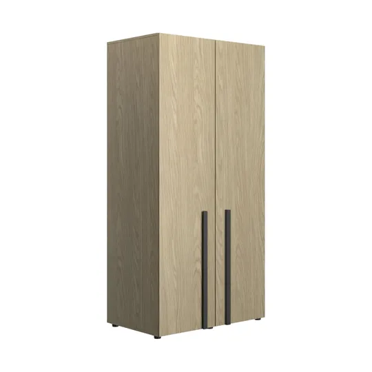 Gami Nael Kleiderschrank - Rookwood Eiche - 2-Türig