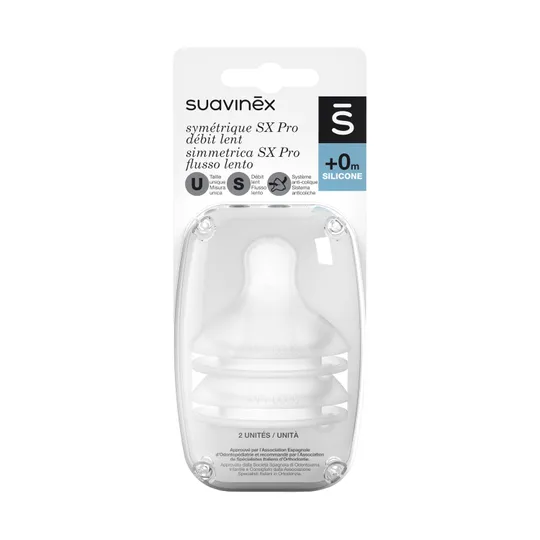 Suavinex SX Pro Flesspenen Symmetrisch - 2 Stuks