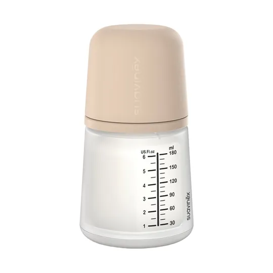 Suavinex Zero Zero Anti-Koliek Fles - Slow Flow - 180ml - Light