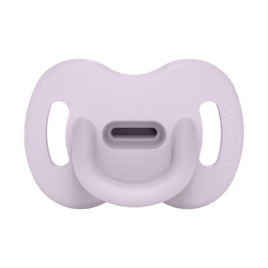 Suavinex Schnuller - Colour Essence - SX Pro - 0‑6 Monate - Silikon - Lila